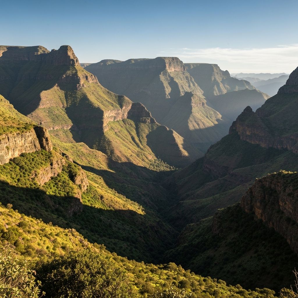 Montagnes du Simien en Éthiopie