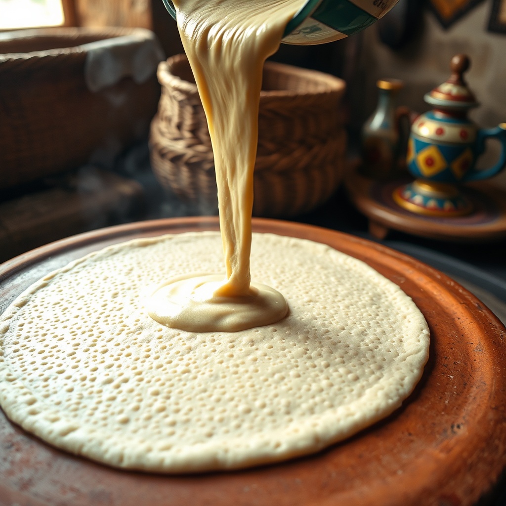 How To Make Injera Éthiopienne Recette
