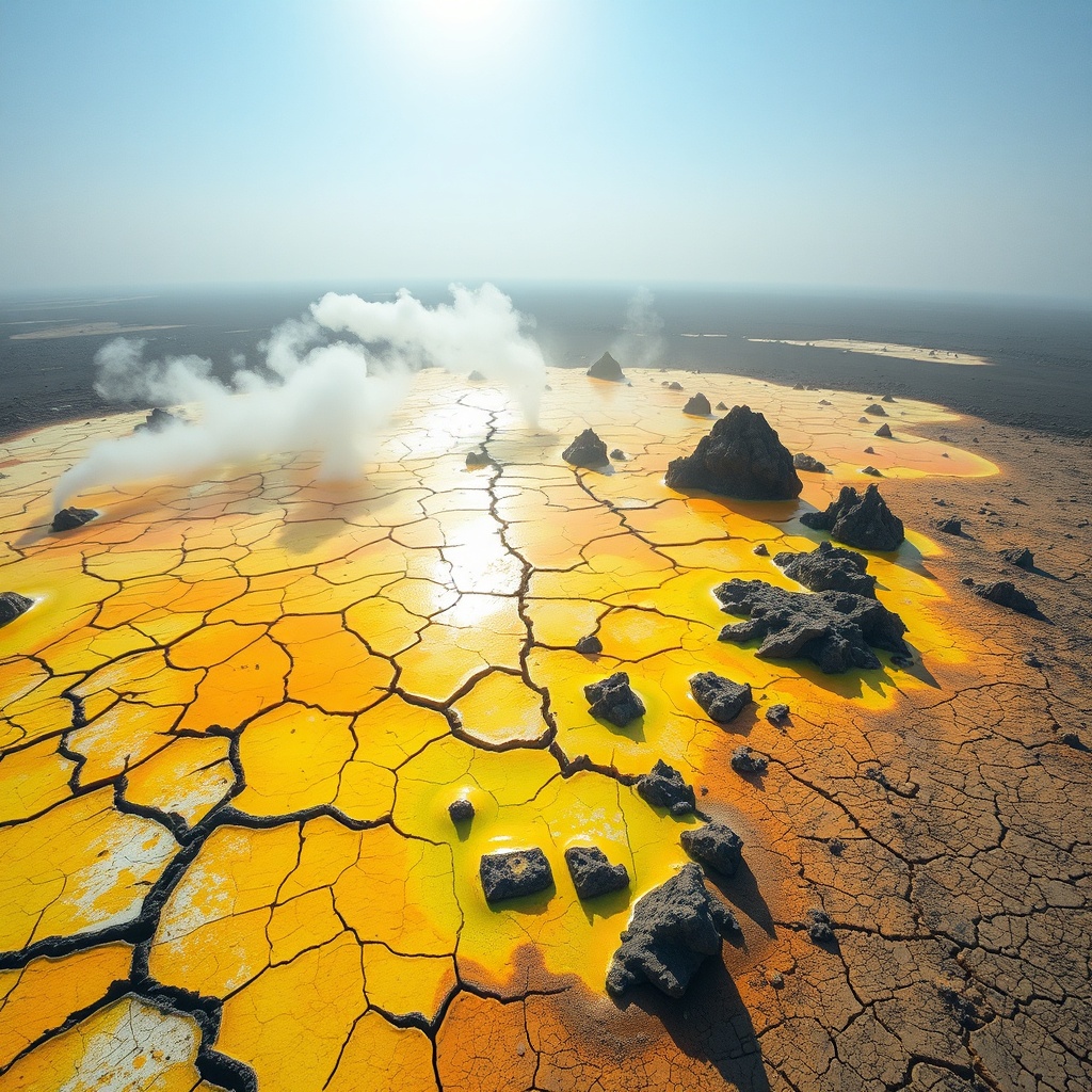 Dépression Du Danakil: Le Lieu Le Plus Chaud Du Monde?
