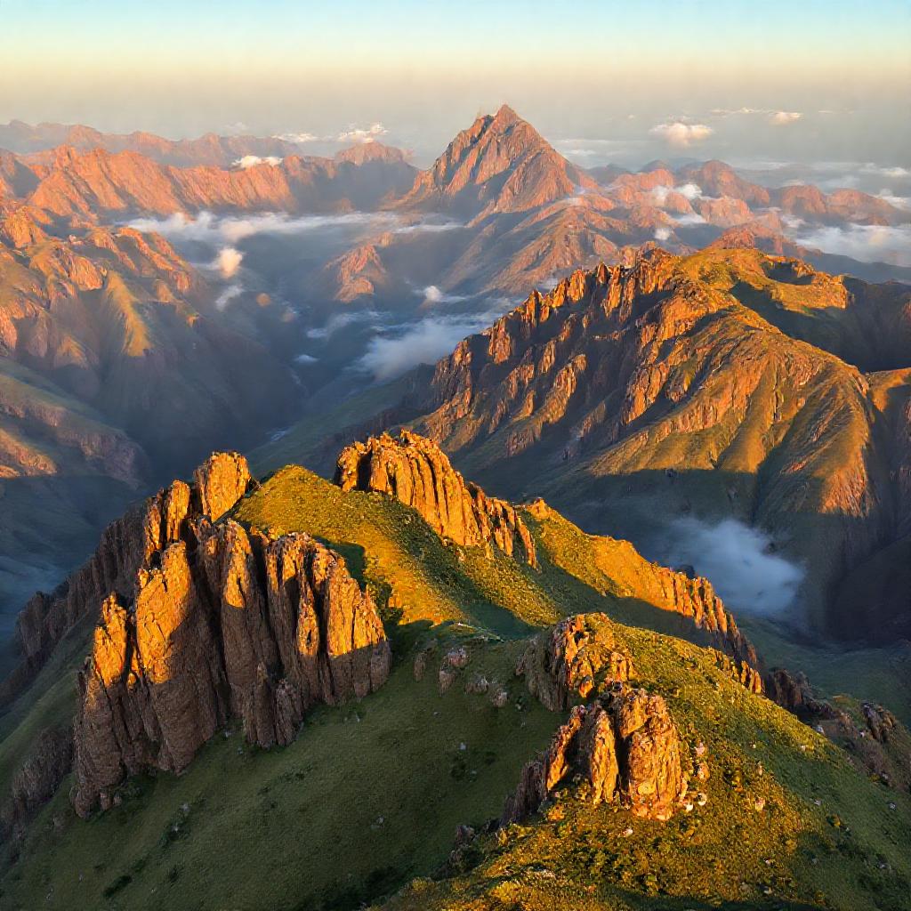 Montagnes Du Simien Éthiopie: Le Toit De L'Afrique